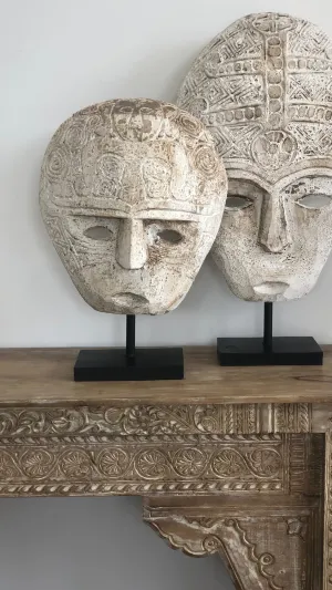 Mask Tribal Stone Large