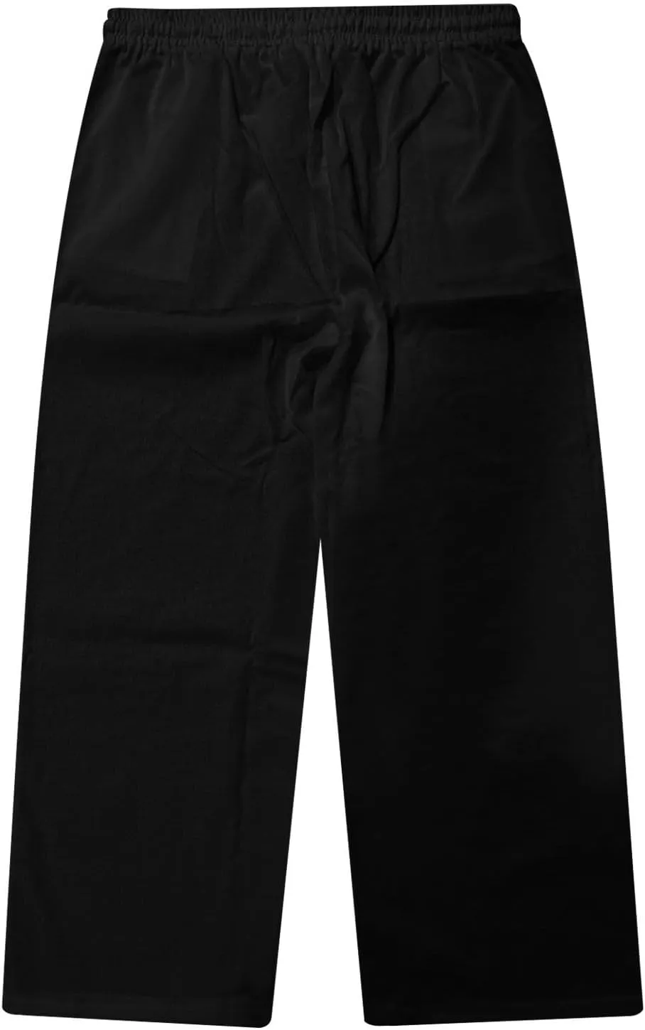 Men's Cotton Linen Pants Elastic Casual Drawstring Pant with Pockets Summer Beach Pants for Men Baggy Trousers