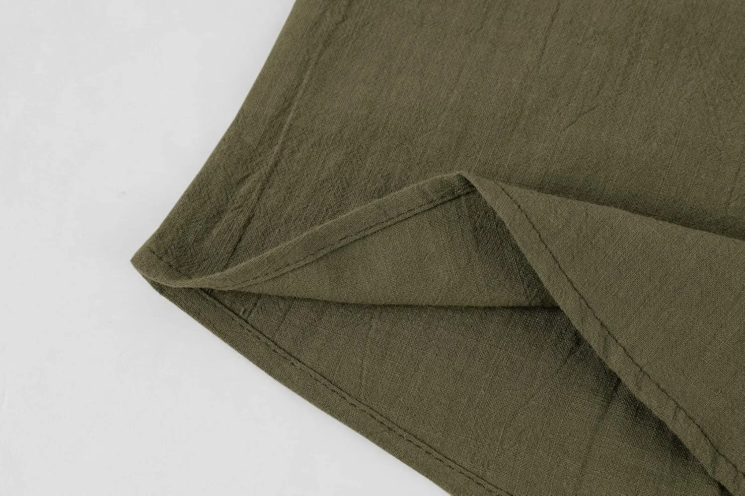 Mens Henley T-Shirt Linen Cotton Shirts Button Up Beach Tops Casual Short Sleeve Lightweight Plain Tees