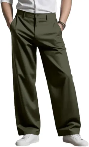 MIDOO Cargo Pants for Men Slim Fit Casual Drawstring Waist Joggers Lightweight Sweatpants Loose Fit Work Pants Trousers