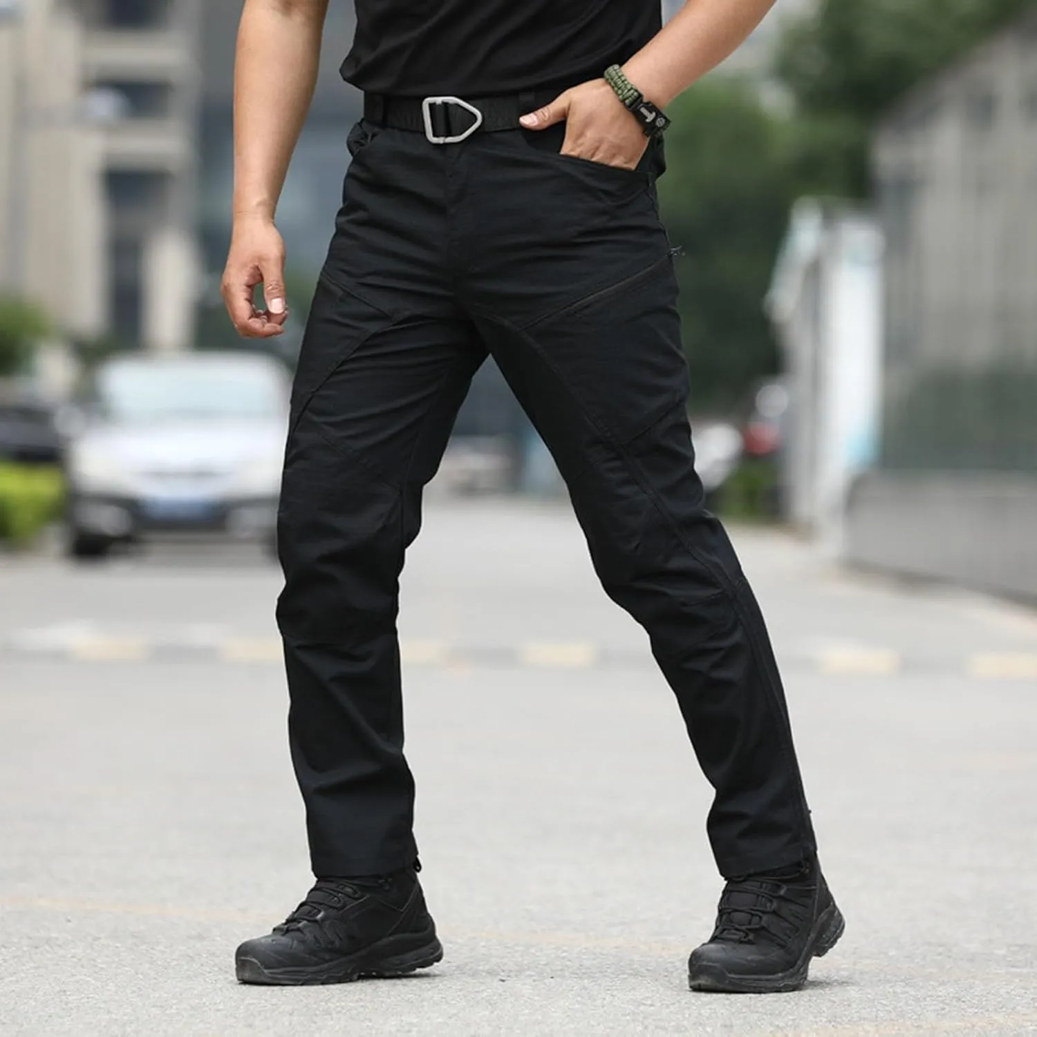 MIDOO Sweatpants for Men Baggy Stretch Joggers Drawstring Elastic Waist Gym Workout Runing Athletic Track Pants Trousers