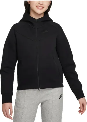 Nike Girl's NSW Tech Fleece Full Zip Hoodie (Little Kids/Big Kids)