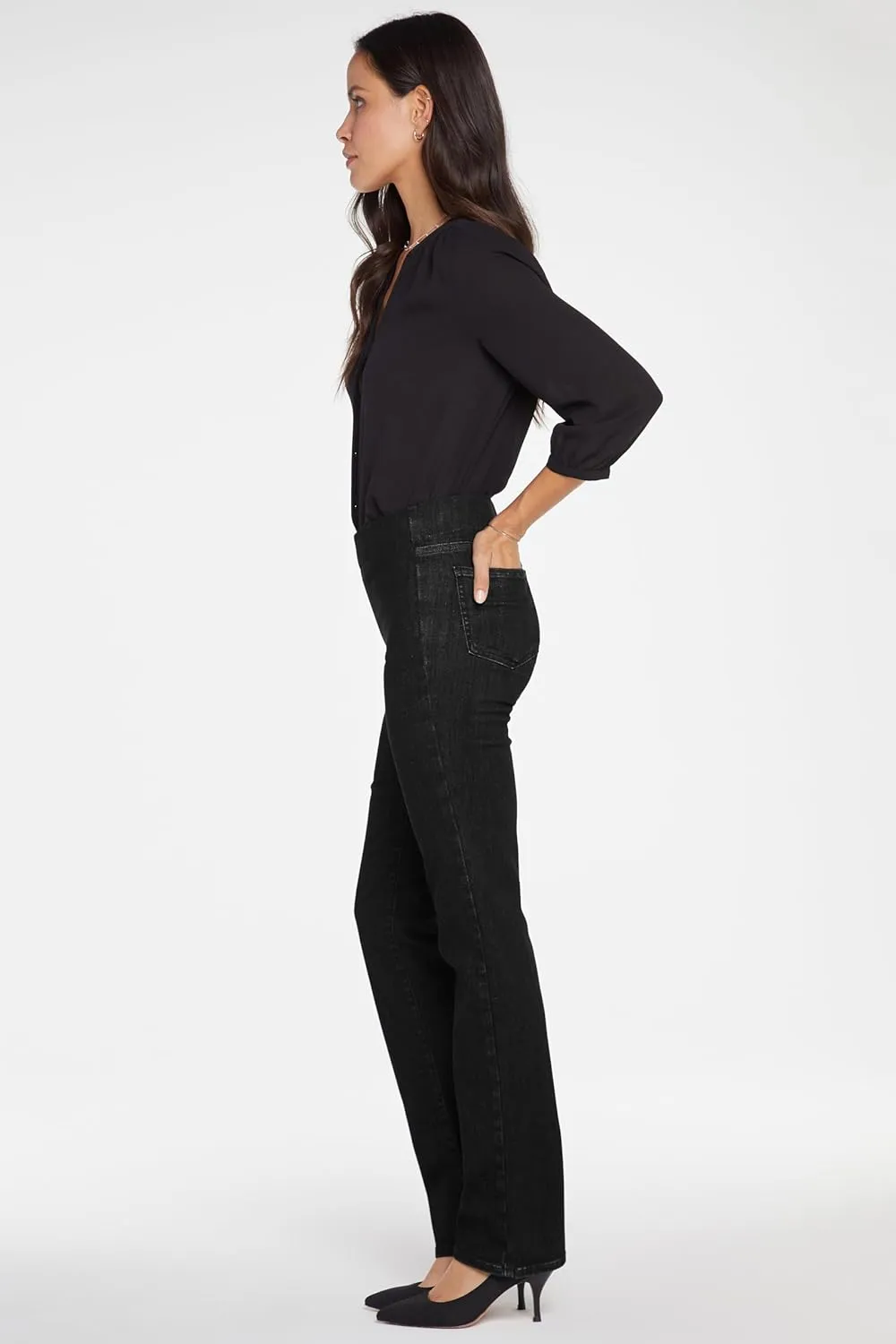 NYDJ Women's Pull On Marilyn Straight
