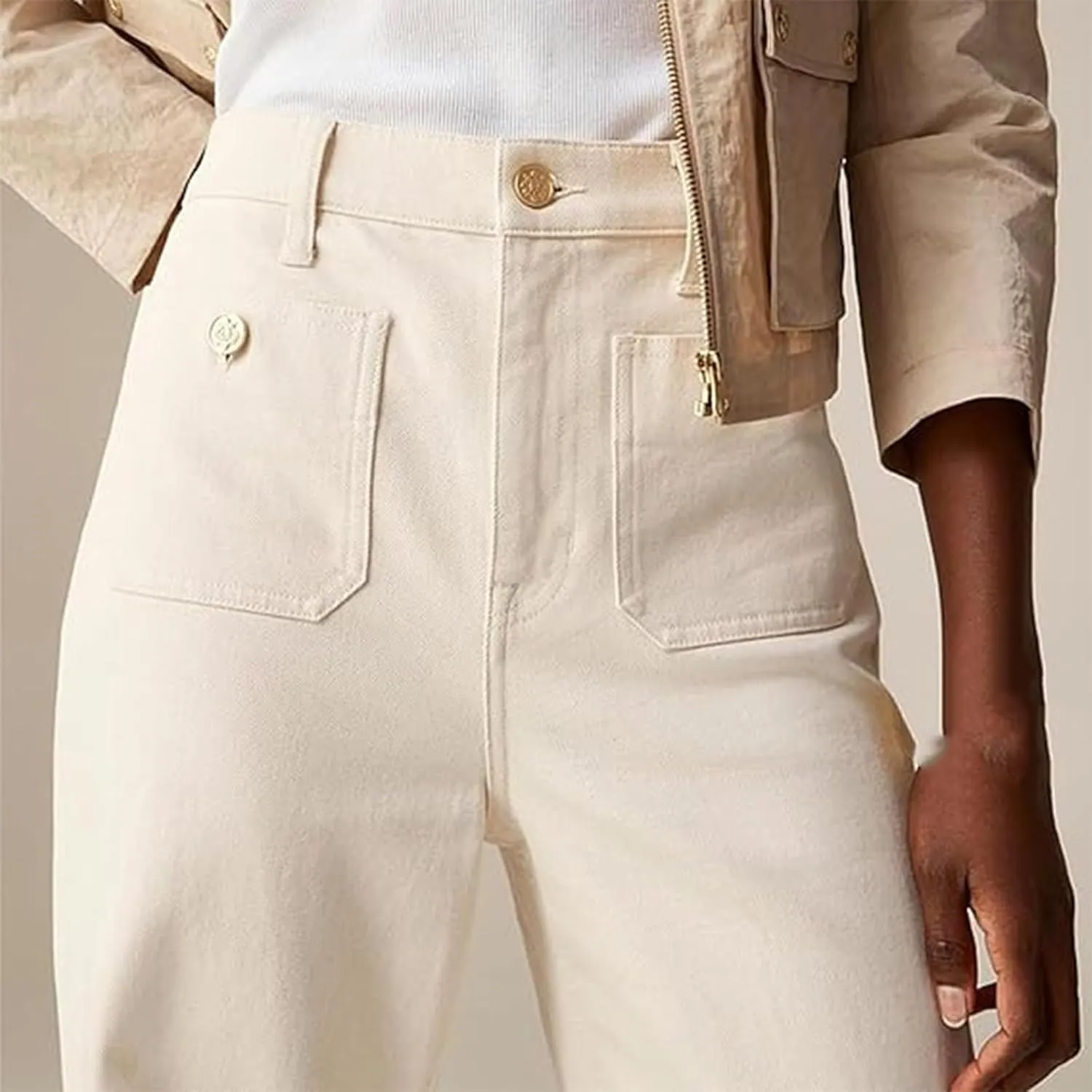 Oprah's Favorite - Tummy Control Sailor Wide Leg Trouser,Chiccurva Wide Leg Jeans,Oprah's Favorite Pants