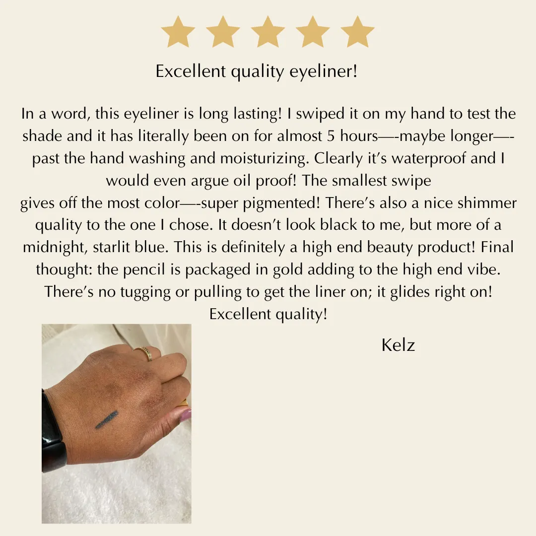 Perfect Glide-On Gel Eyeliner Pencil from Epilynx Skincare and Cosmetics