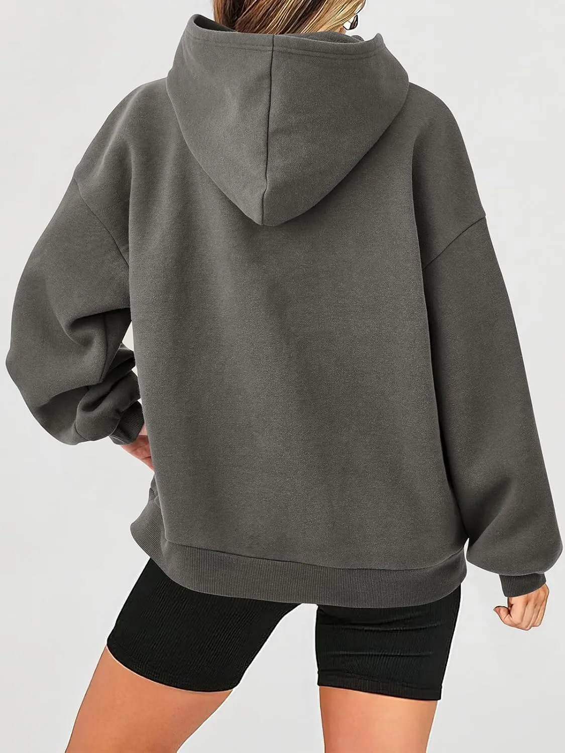 PRETTYGARDEN Womens Hoodies Long Sleeve Letter Sweatshirts 2024 Trendy Loose Fit Pullover Tops Fall Winter Outfits
