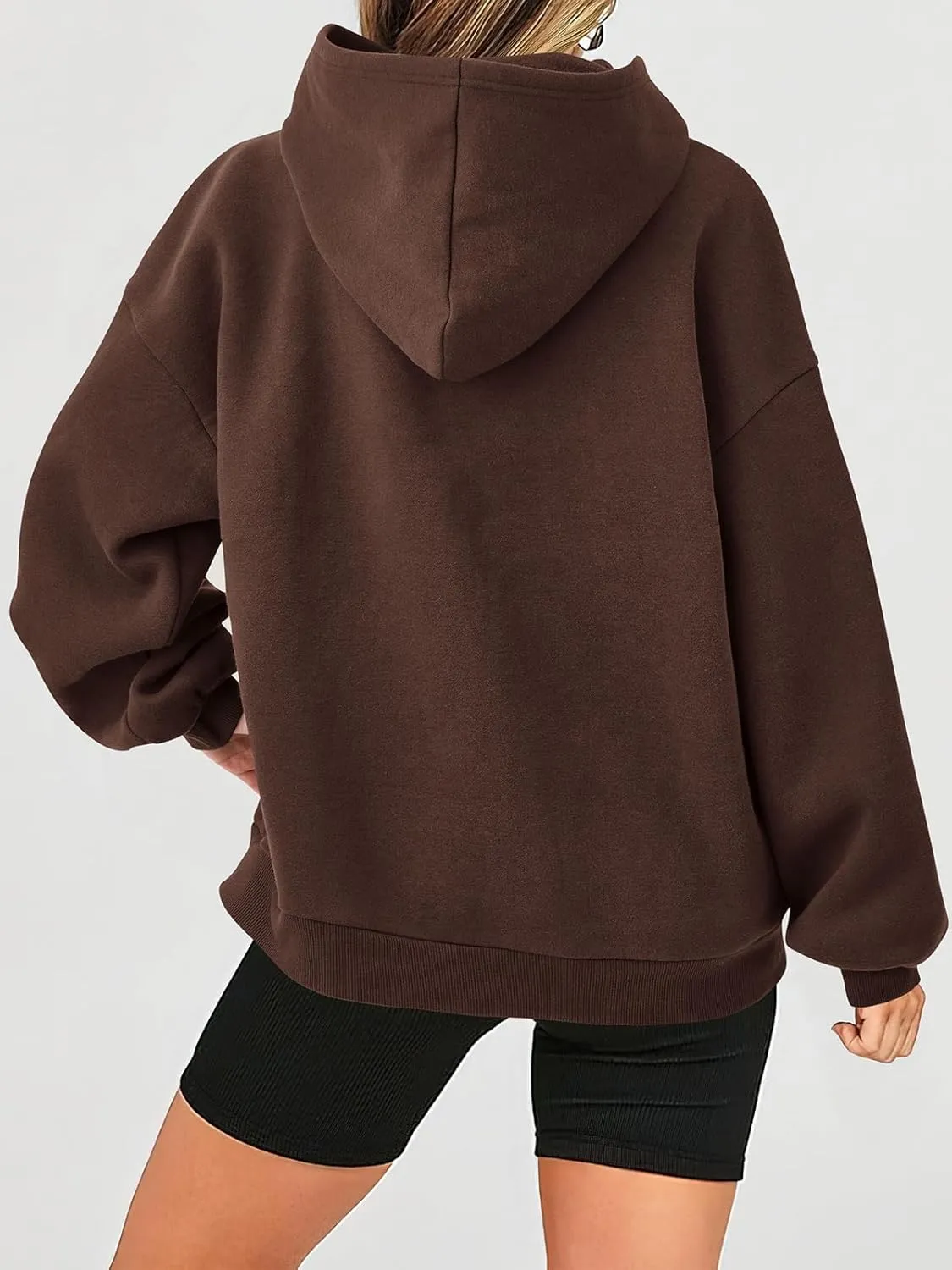 PRETTYGARDEN Womens Hoodies Long Sleeve Letter Sweatshirts 2024 Trendy Loose Fit Pullover Tops Fall Winter Outfits