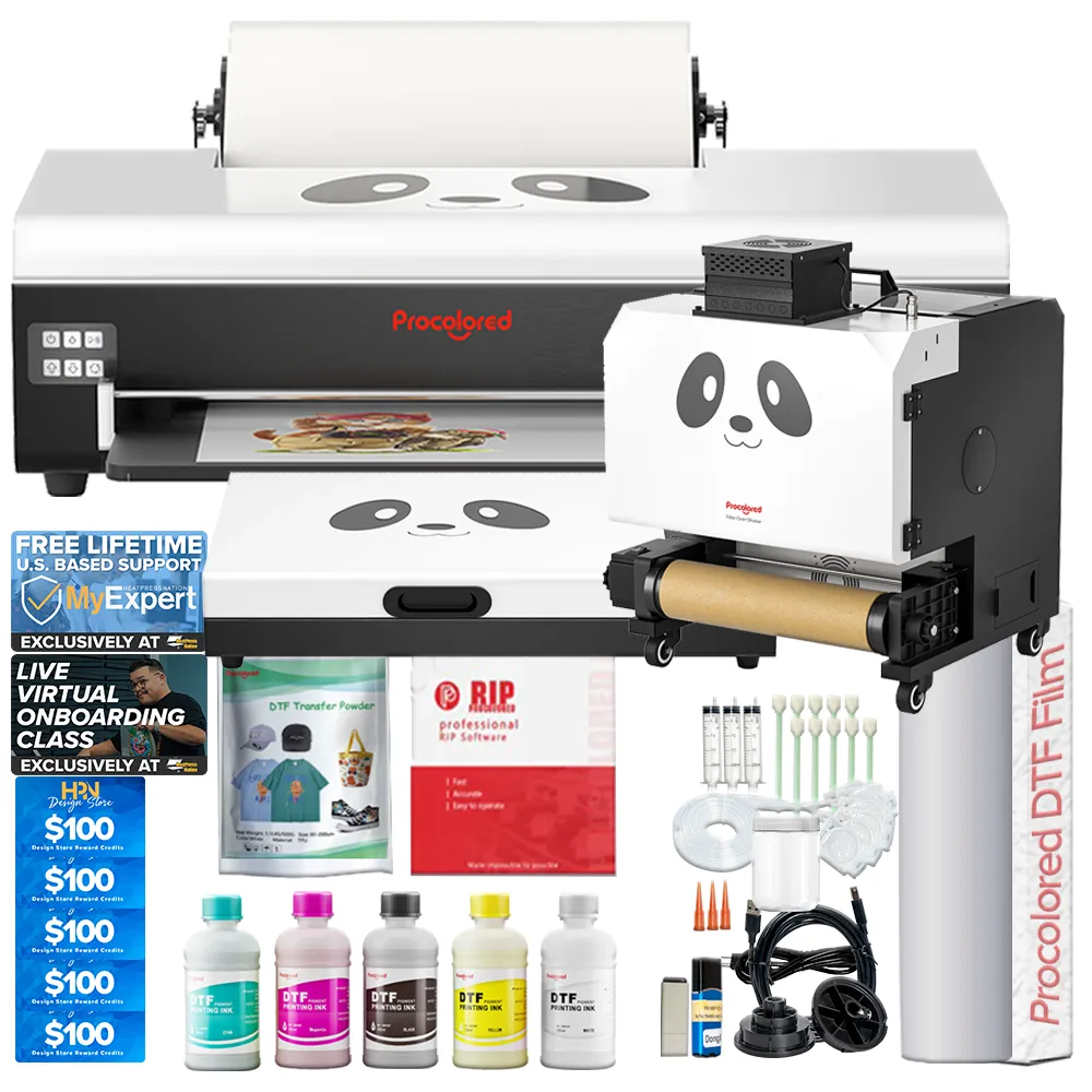 Procolored F8 DTF 8.2" A4 Printer Double Oven Shaker Kit