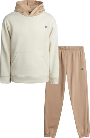 RBX Boys' Active Sweatsuit Set - 2 Piece Performance Fleece Pullover Hoodie Sweatshirt and Jogger Sweatpants (Sizes: 2T-12)