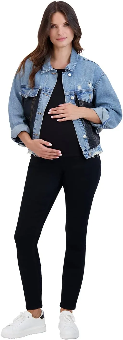 Savi Parker Womens Maternity Jeans Over The Belly - Pregnancy Clothes for All Seasons, Maternity Pants