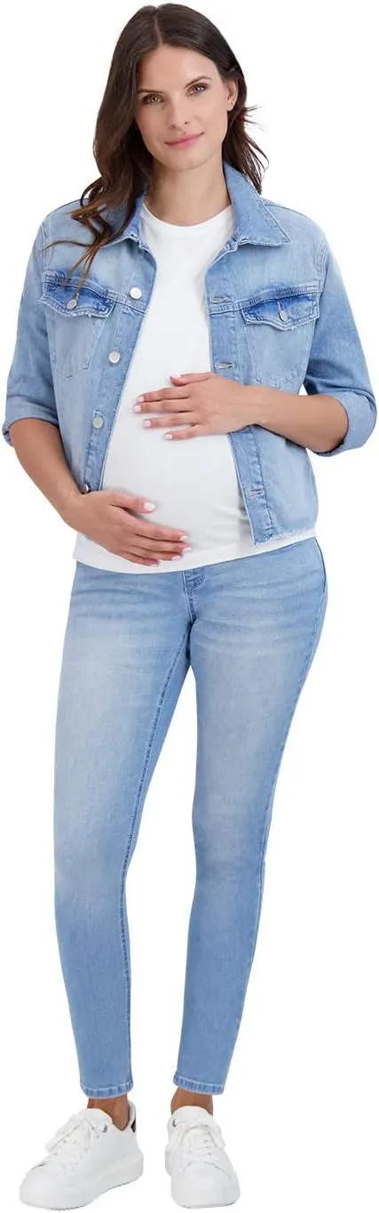 Savi Parker Womens Maternity Jeans Over The Belly - Pregnancy Clothes for All Seasons, Maternity Pants