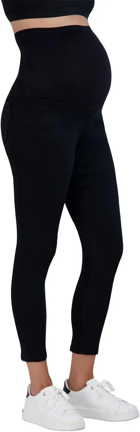 Savi Parker Womens Maternity Jeans Over The Belly - Pregnancy Clothes for All Seasons, Maternity Pants