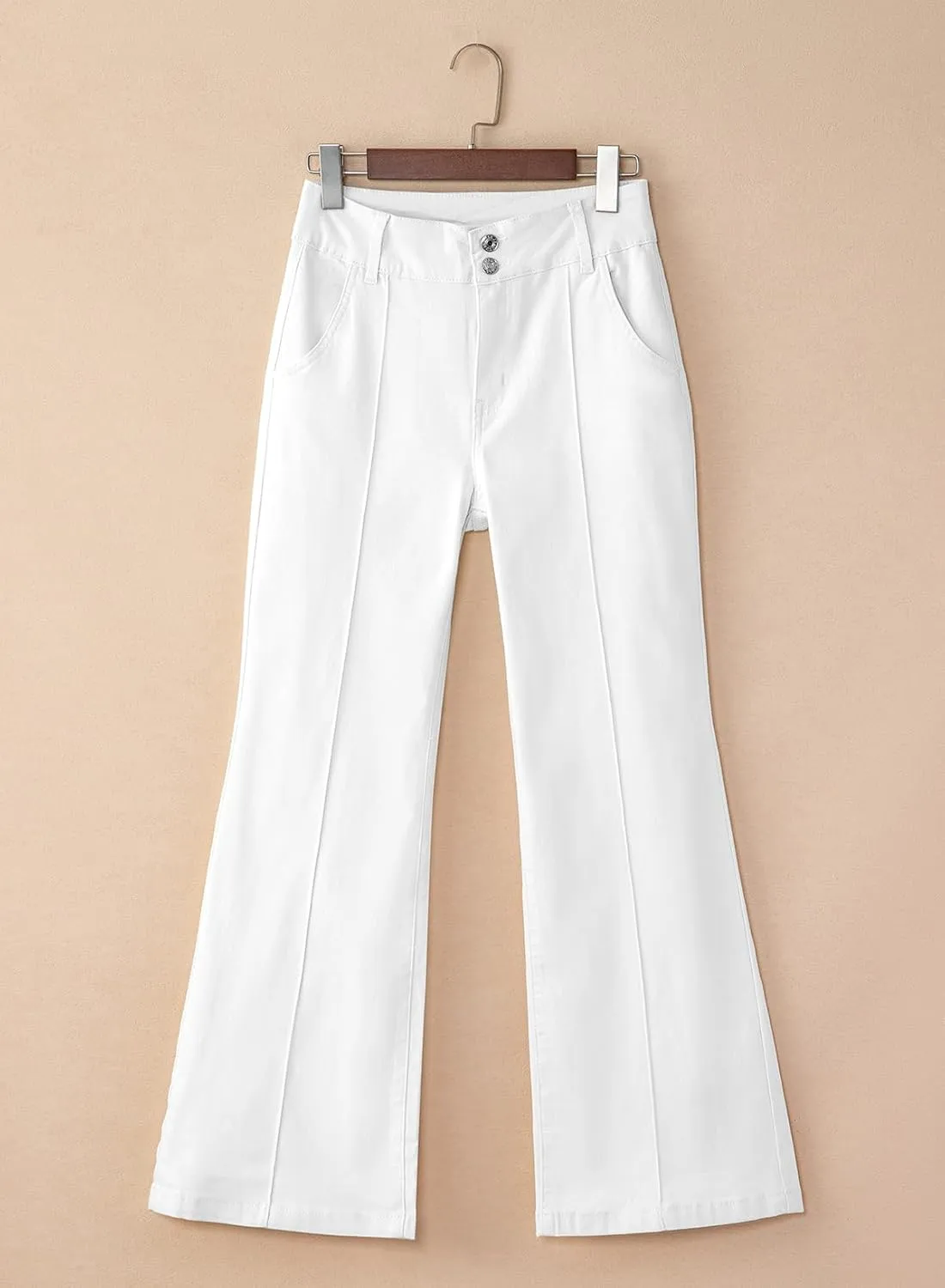 Sidefeel Womens Wide Leg Jeans Casual Baggy High Waisted Stretch Denim Pants