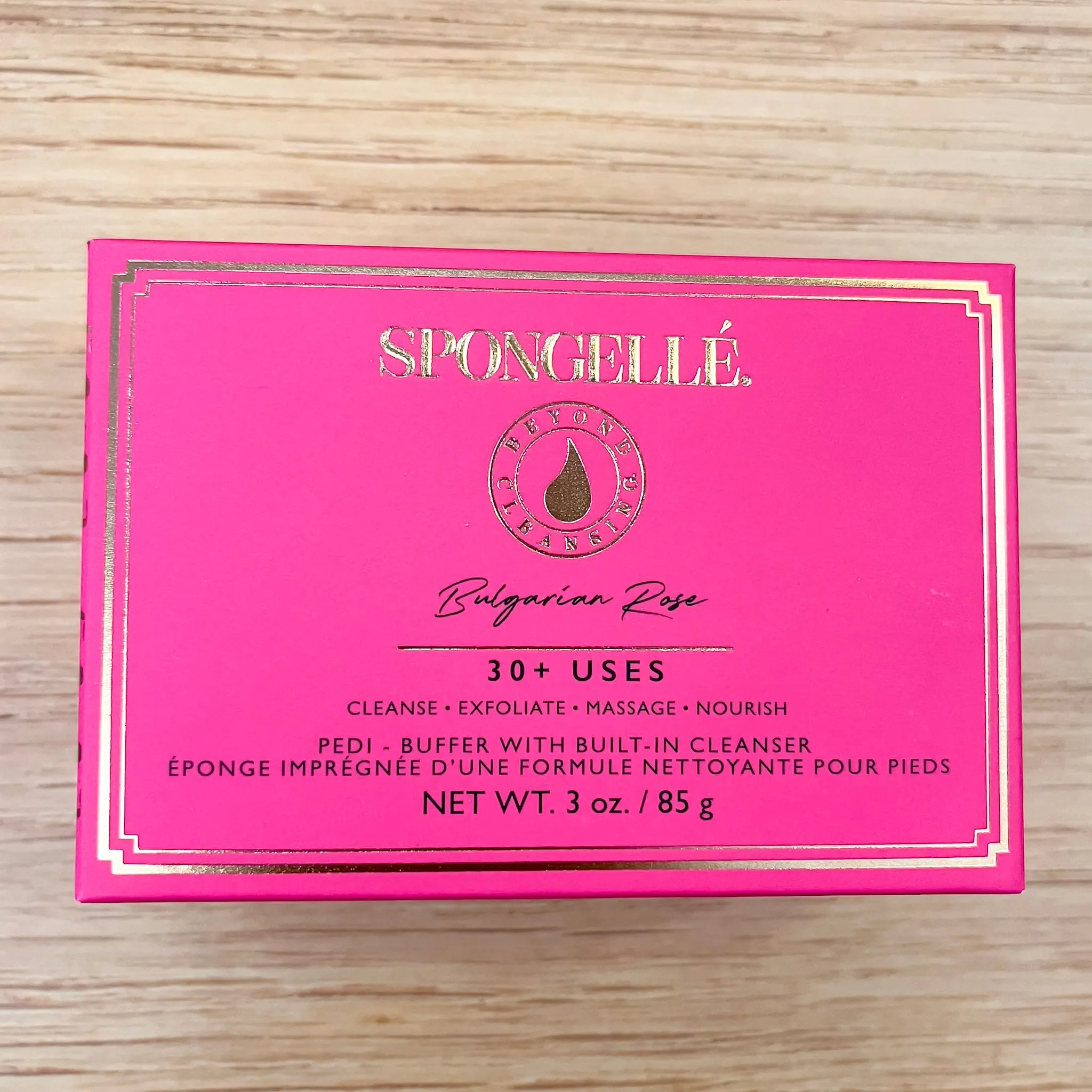 Spongelle - Pedi Buffer Bulgarian Rose