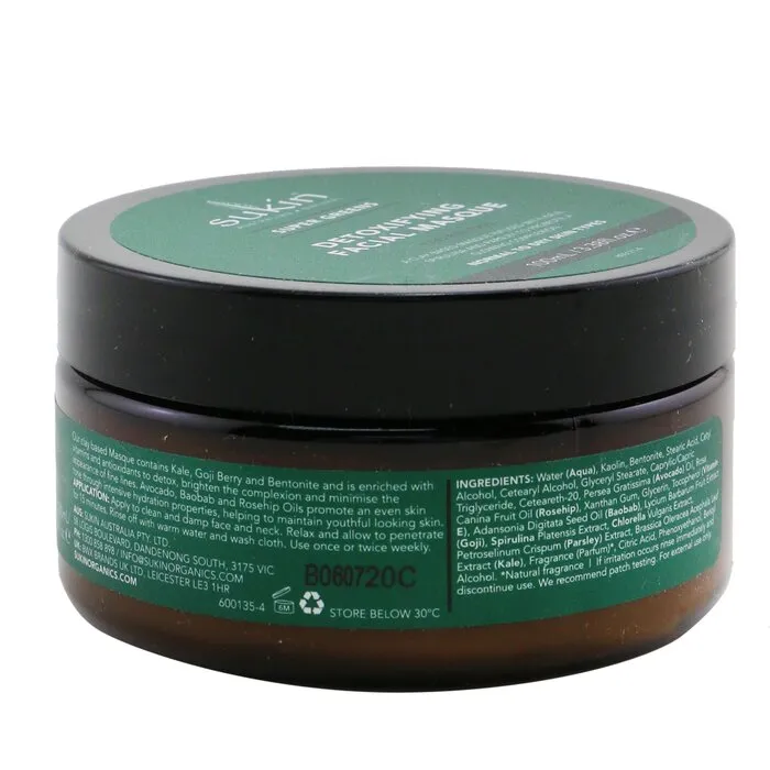 Super Greens Detoxifying Facial Masque (normal To Dry Skin Types) - 100ml/3.38oz