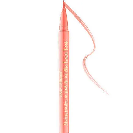 Too Faced Sketch Marker Liquid Art Eyeliner 0.015oz/0.45ml New In Box