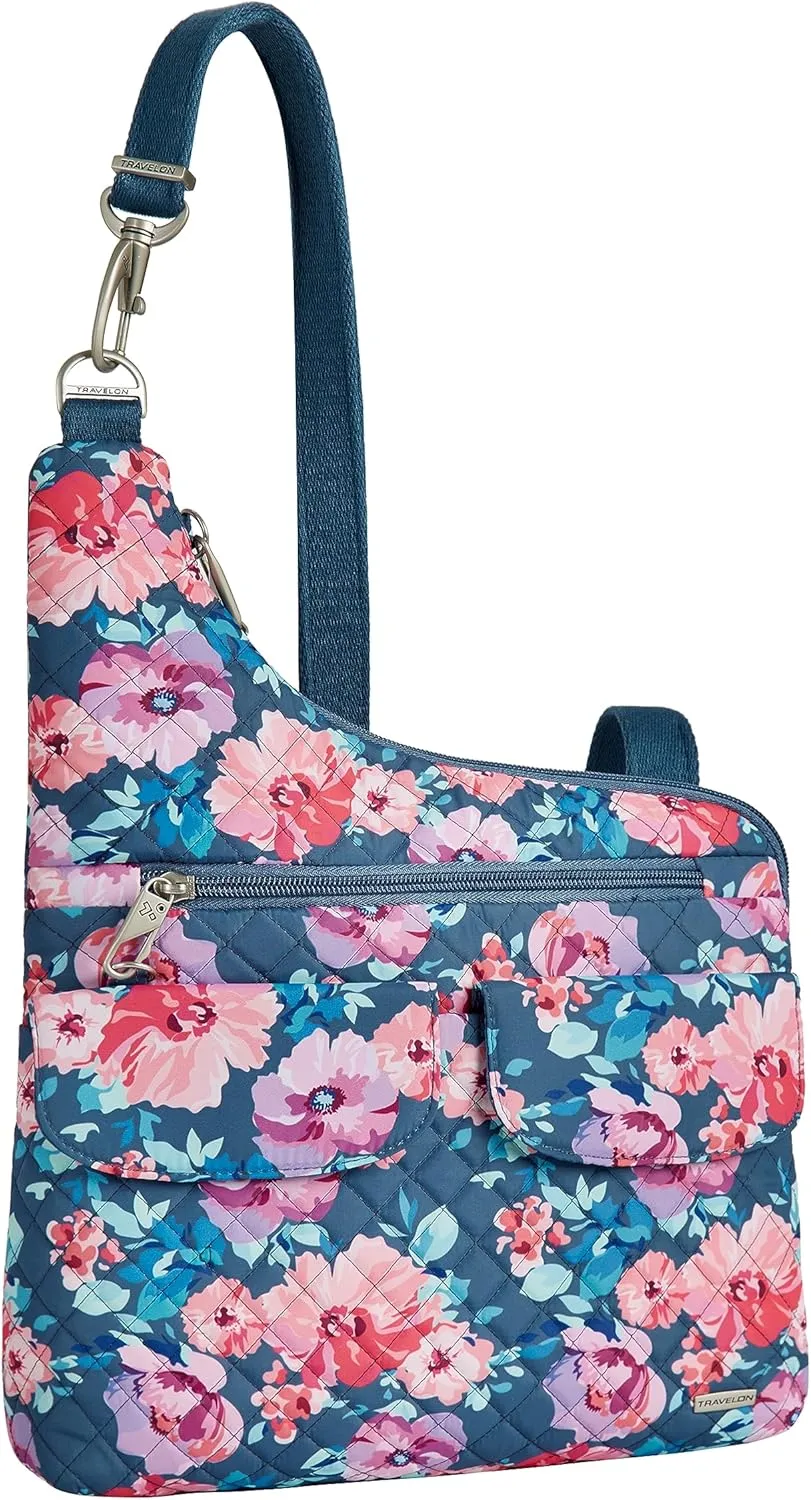 Travelon Anti-Theft Cross-Body Bag, Two Pocket