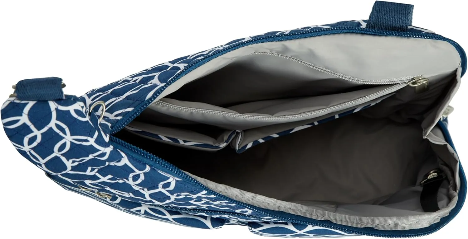 Travelon Anti-Theft Cross-Body Bag, Two Pocket