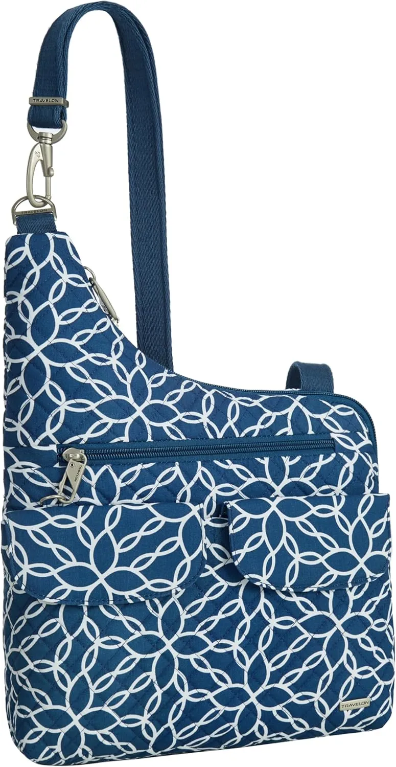 Travelon Anti-Theft Cross-Body Bag, Two Pocket