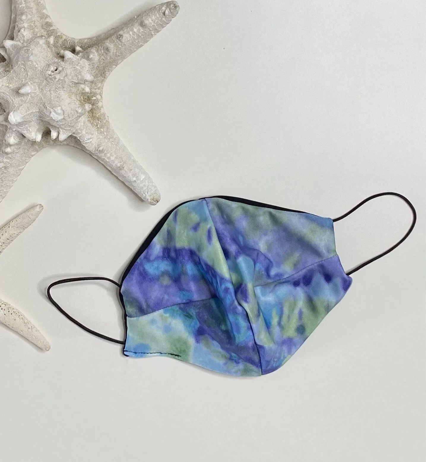 Tye dye blue