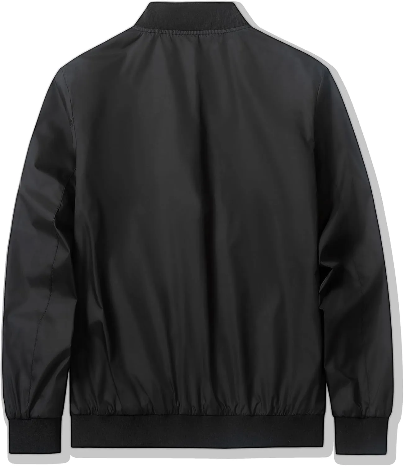 URBANFIND Men's Varsity Jacket Spring Fall Windbreaker Lightweight Bomber Jacket