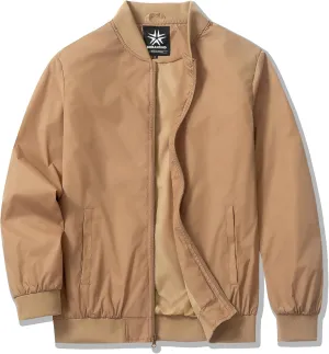 URBANFIND Men's Varsity Jacket Spring Fall Windbreaker Lightweight Bomber Jacket
