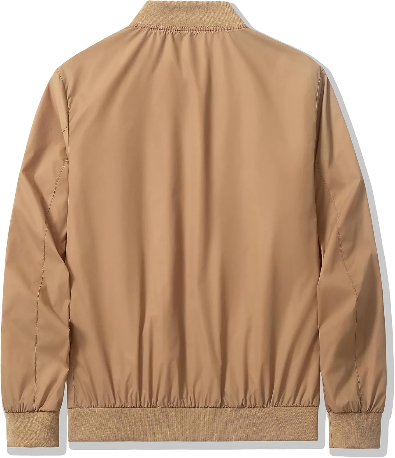 URBANFIND Men's Varsity Jacket Spring Fall Windbreaker Lightweight Bomber Jacket
