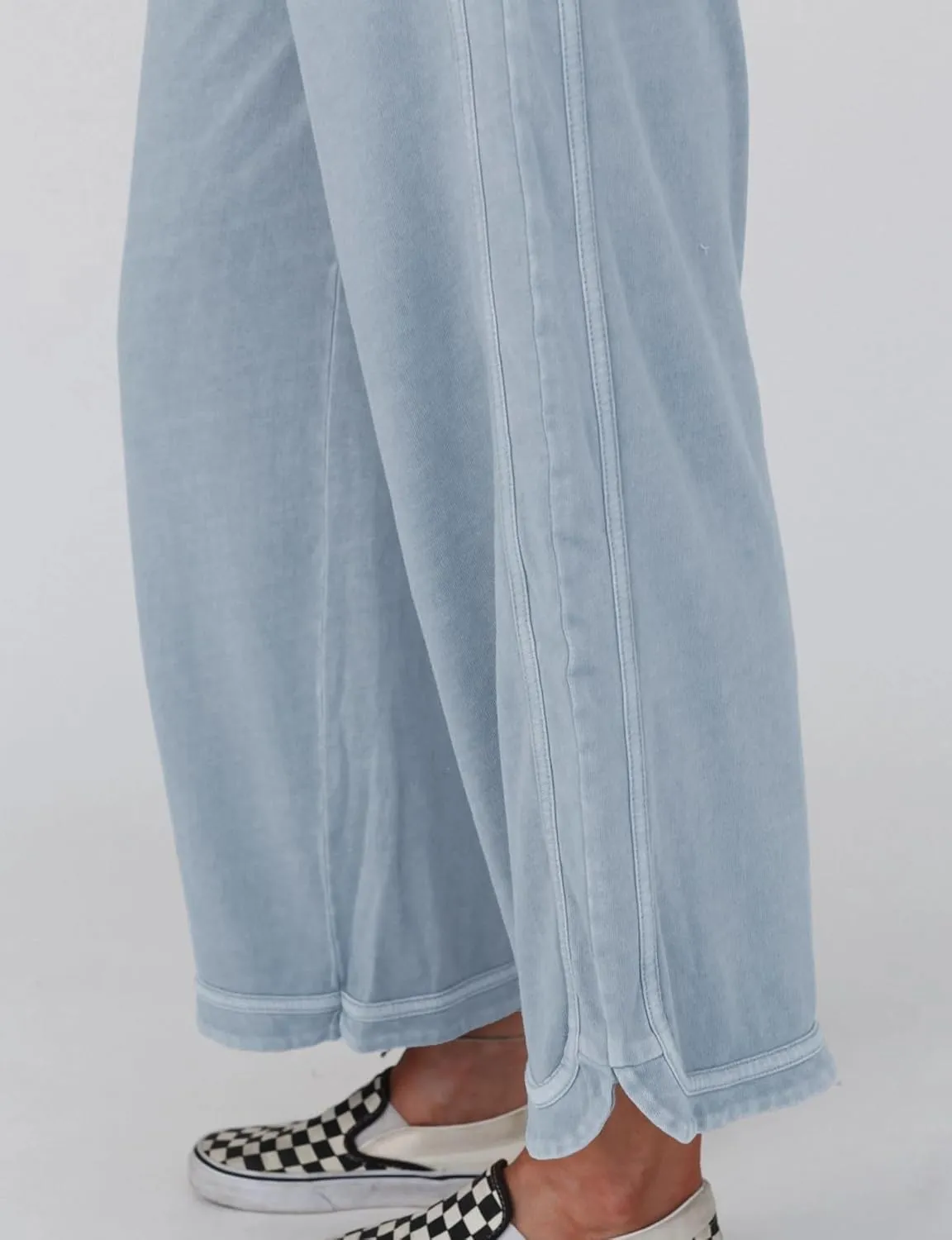 Women's Casual Wide Leg Pants High Waist Drawstring Sweatpants Baggy Athletic Trousers with Pockets