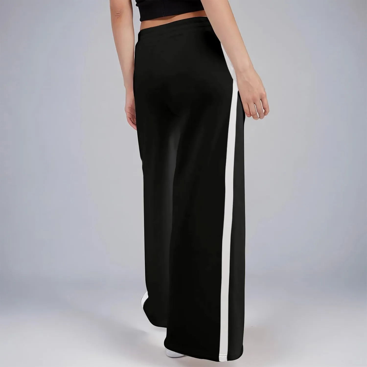 Women's Pants Baggy Sweatpants Wide Leg High Waist Sweatpants Casual Palazzo Pants Plus Size Loose Trousers Comfy Pant