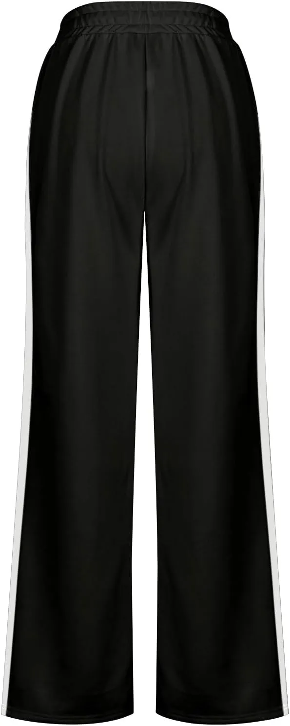 Women's Pants Baggy Sweatpants Wide Leg High Waist Sweatpants Casual Palazzo Pants Plus Size Loose Trousers Comfy Pant