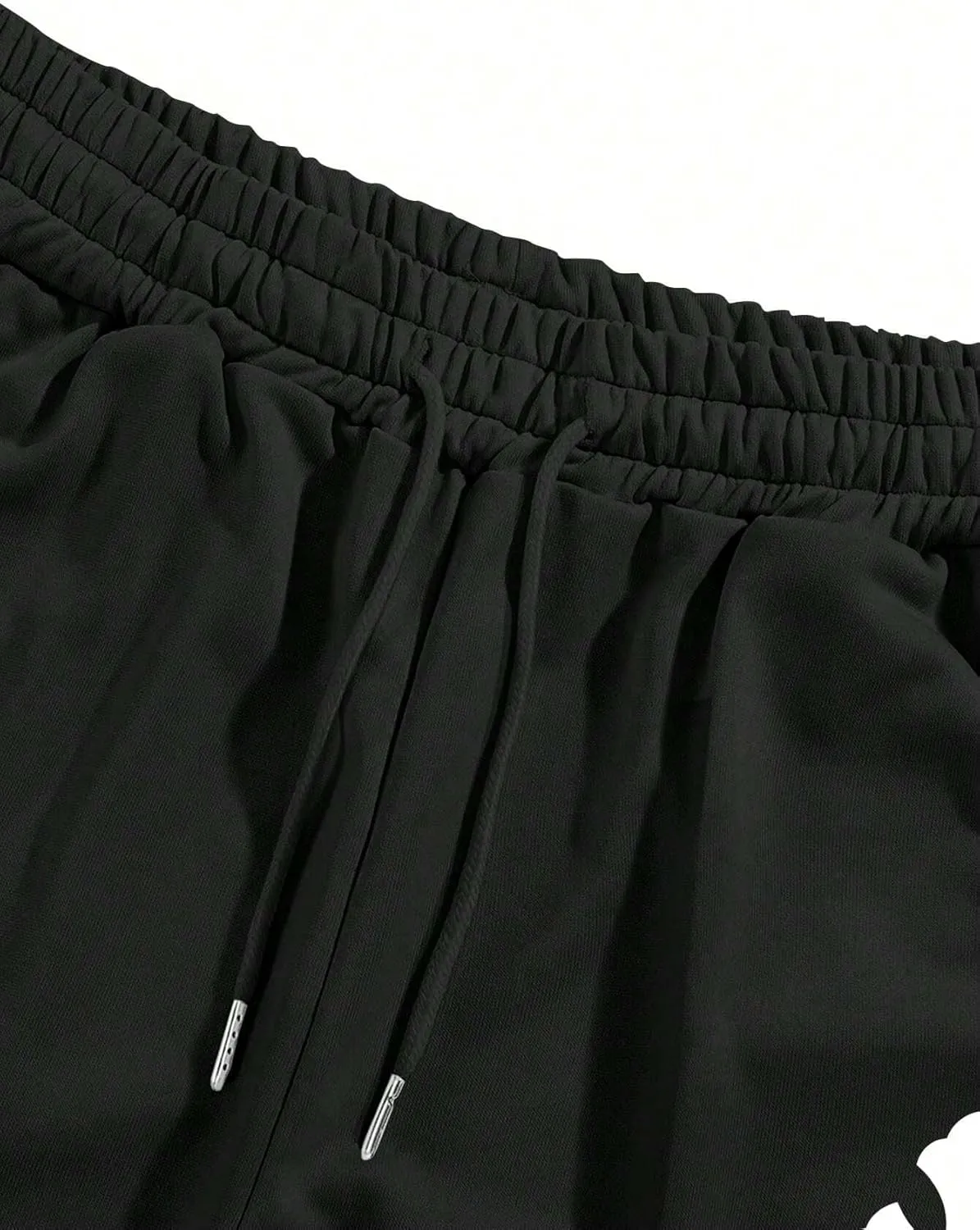 ZAFUL Mens Wide Leg Sweatpants Casual Straight Baggy Drawstring Open Bottom Loose Fit Workout Jogger Track Pants with Pockets